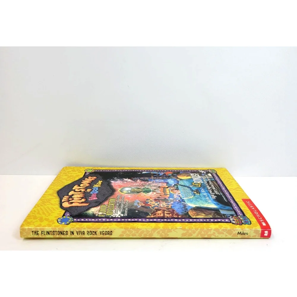The Flintstones In Viva Rock Vegas‎ Junior Novelization Miles Scholastic PB Kids
